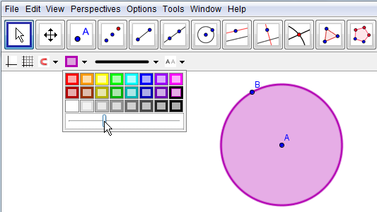 geogebra4.0stylingbar
